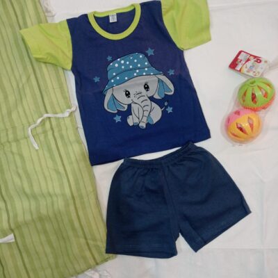 Conjunto Elefante azul