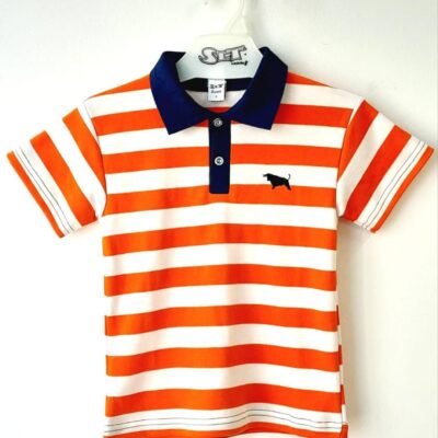 Chomba algodón rayado