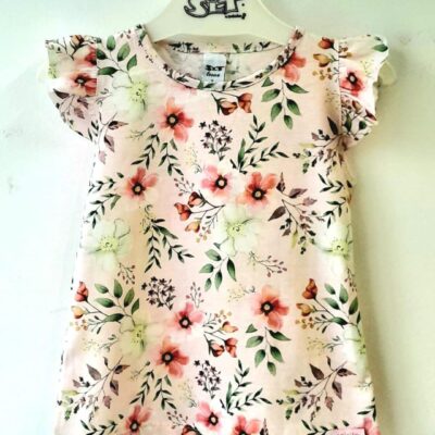 Remera algodón Estampada Flores