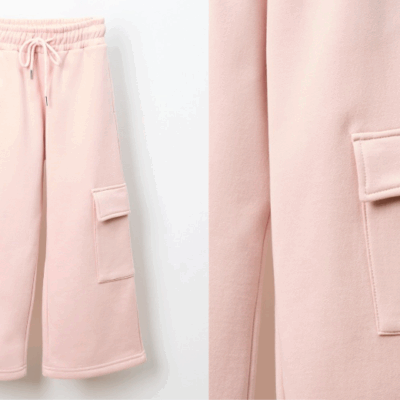 Pantalón recto cargo