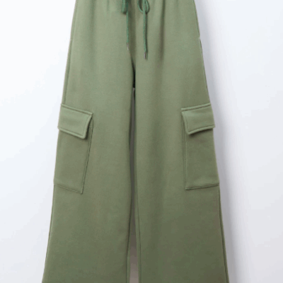 Pantalón recto cargo Teens