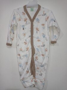 Enterito dormilon beige